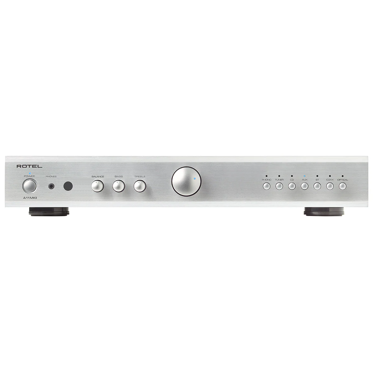 Rotel OPEN BOX A11MKII-SLV Integrated Amplifier - Silver - A Grade