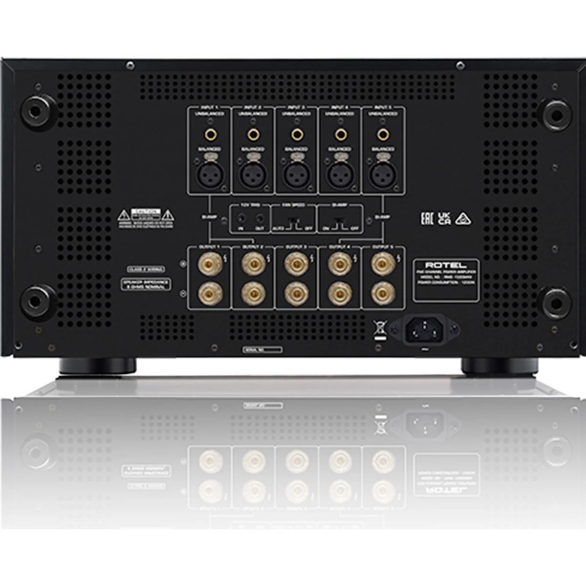 Rotel RMB-1585 MKII 5 Channel Home Theater Amplifier - Image 10