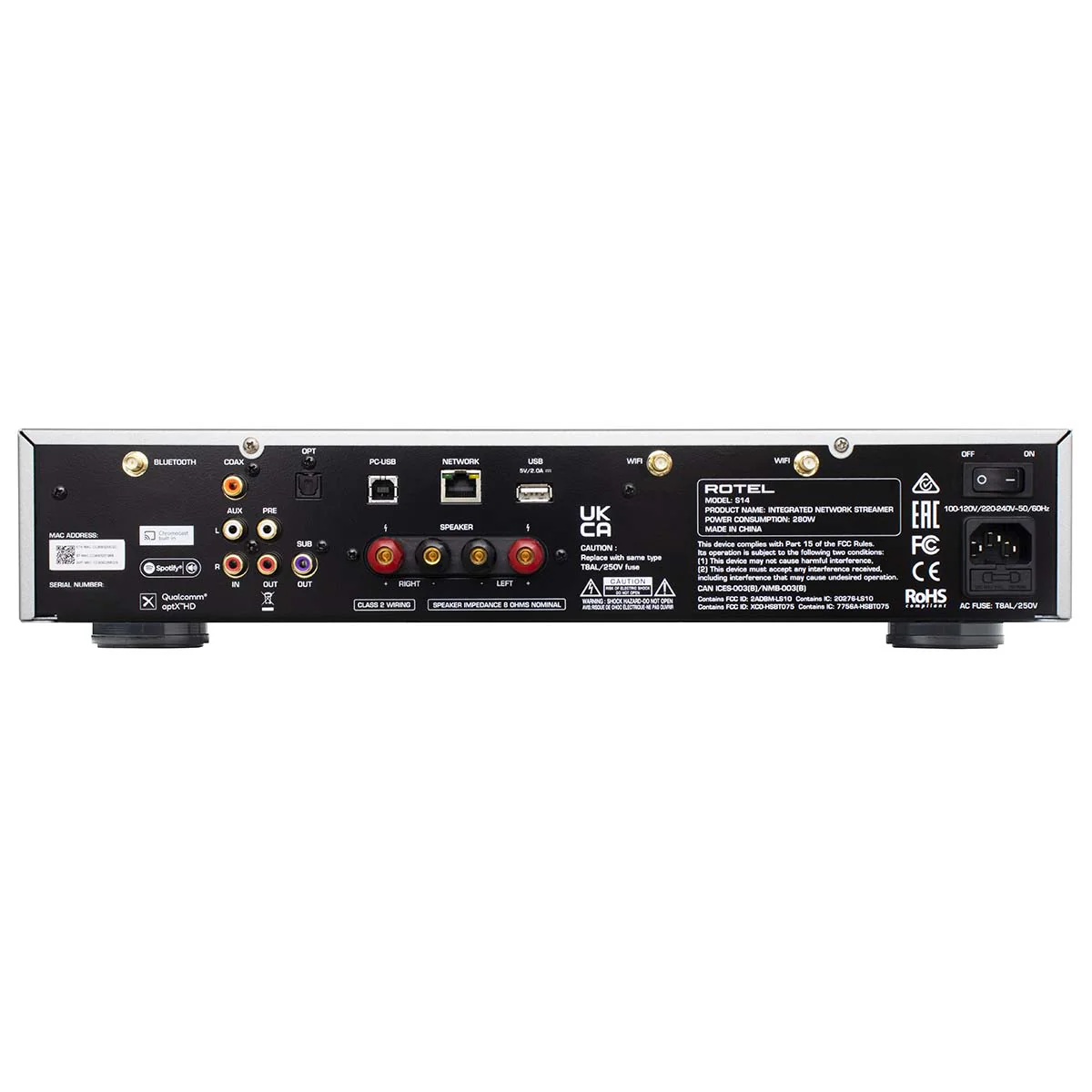 Rotel S14 Integrated Network Streamer - Image 15