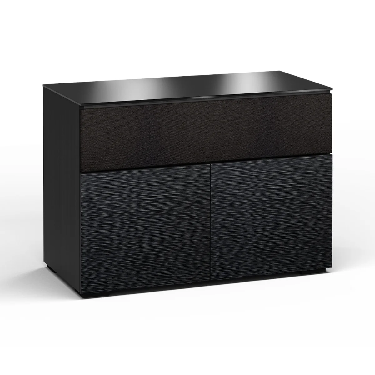 Salamander Designs Chicago 329 Twin-Width AV Cabinet w/ Center Speaker Opening - Black Oak