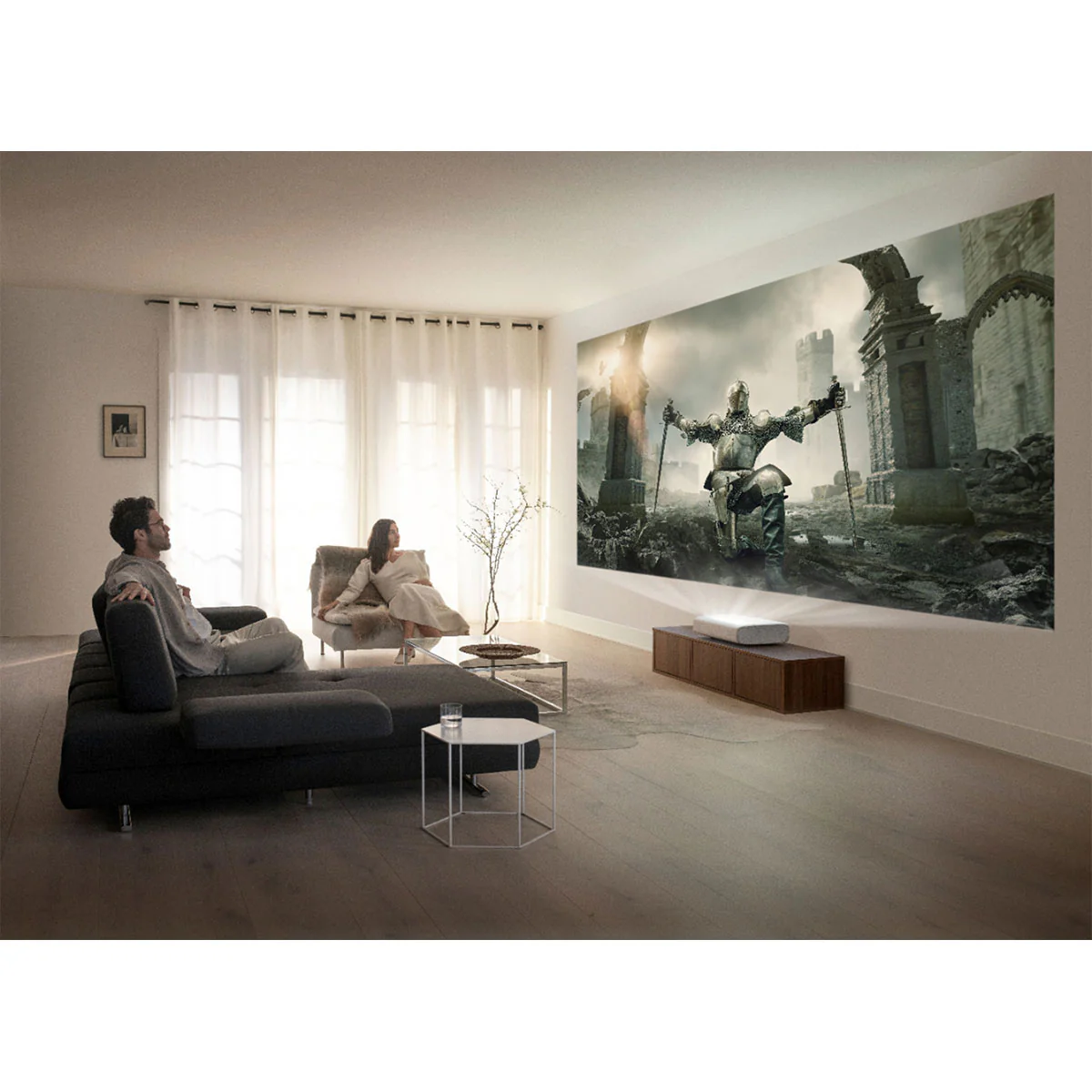 Samsung 130" The Premiere LSP9T 4K Smart Triple Laser Projector - Image 7
