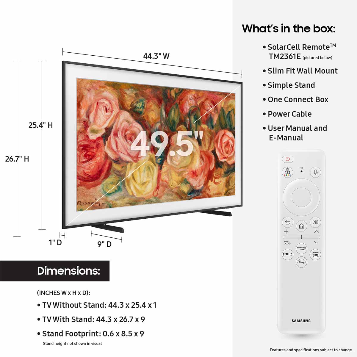 Samsung LS03D The Frame QLED HDR Smart TV - Image 26