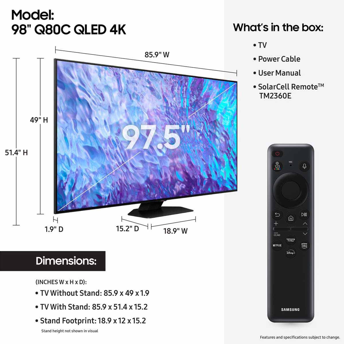 Samsung Q80C QLED 4K Smart TV (2023) - Image 65