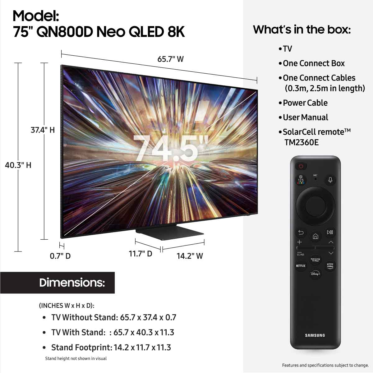 Samsung QN800D Neo QLED 8K Smart TV - Image 7