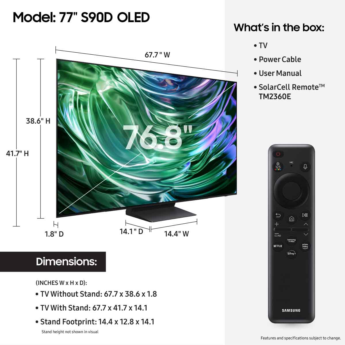 Samsung S90D OLED 4K Smart TV - Image 40