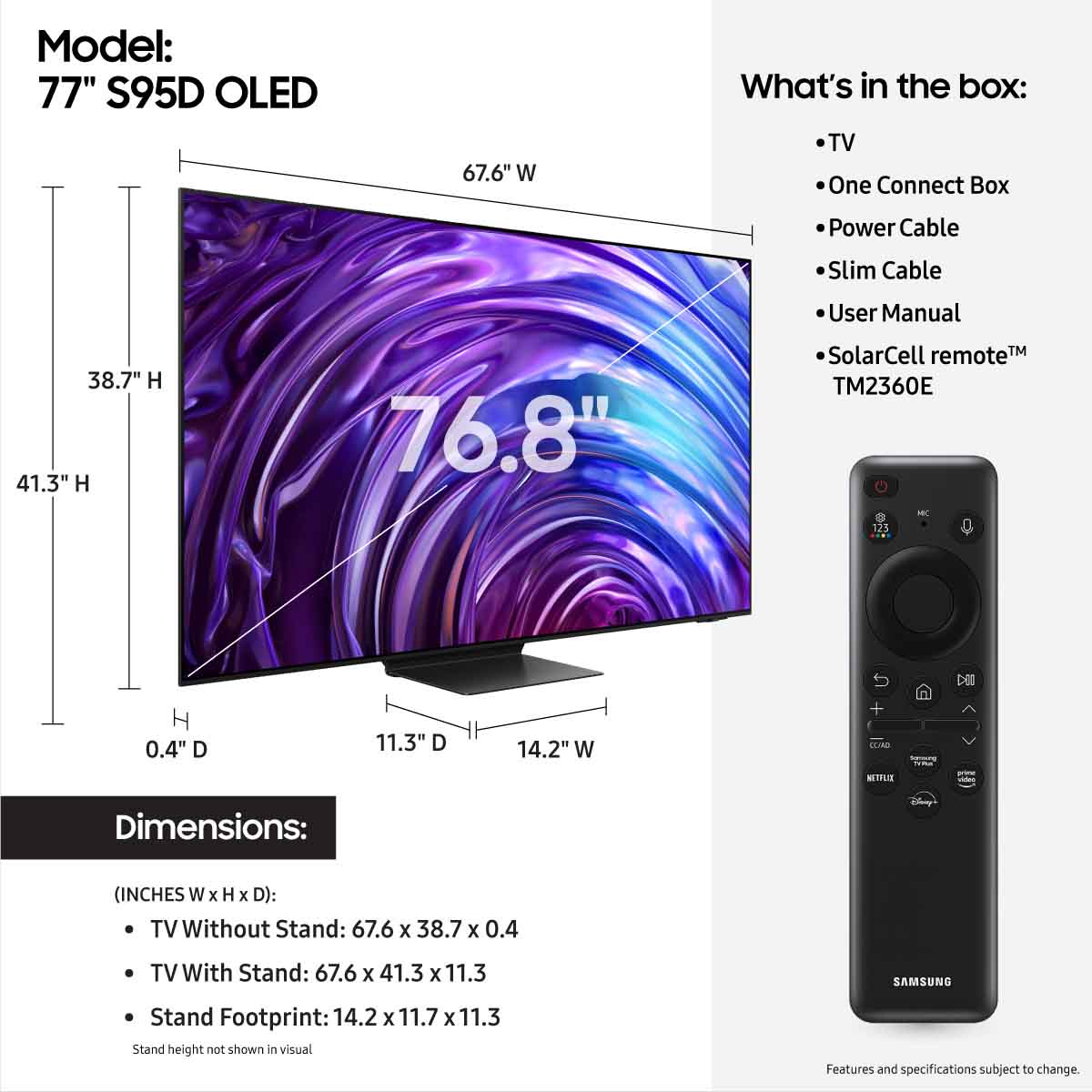 Samsung S95D OLED 4K Smart TV - Image 7