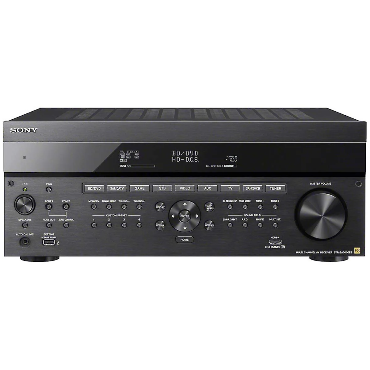 Sony OPEN BOX STR-ZA3000ES 7.2 Channel Home Theater AV Receiver - Good Condition - Image 3