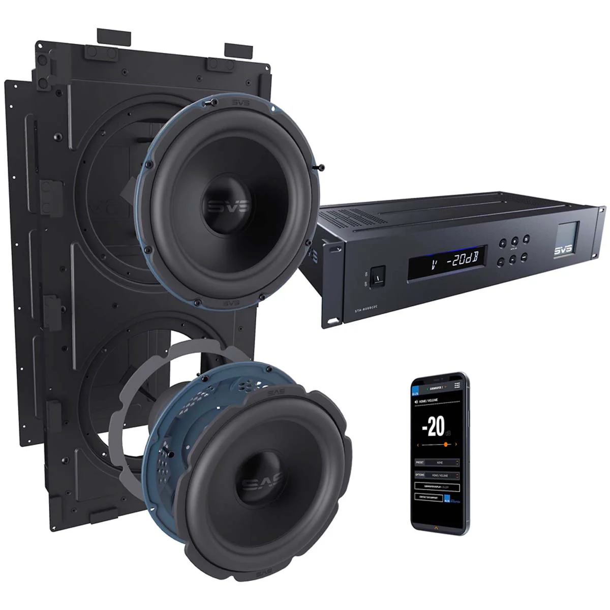SVS 3000 In-Wall Subwoofer - Image 4