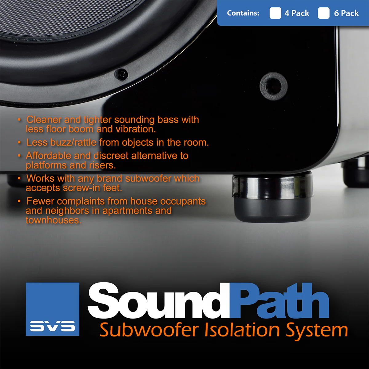SVS SoundPath Subwoofer Isolation System - Image 7