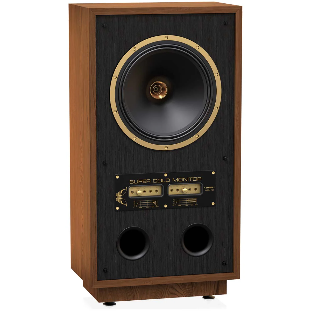 Tannoy SGM 12 2-Way Floorstanding 12†Dual Concentric HiFi Loudspeaker - Oiled Walnut - Each