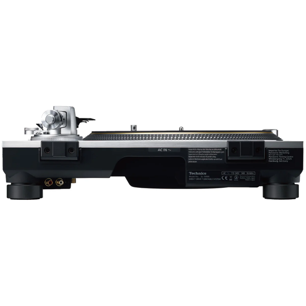 Technics OPEN BOX SL-1200G-S Twin Rotor Coreless Turntable - Silver - A Grade - Image 3