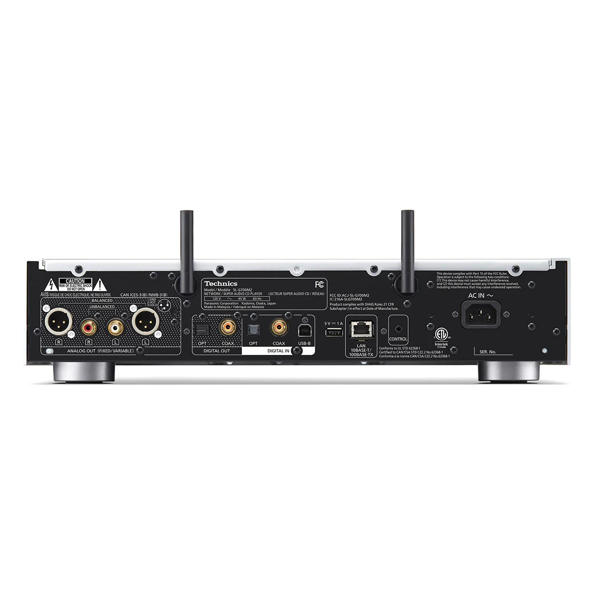 Technics SL-G700M2 CD, SACD, Network Player & DAC - Image 9