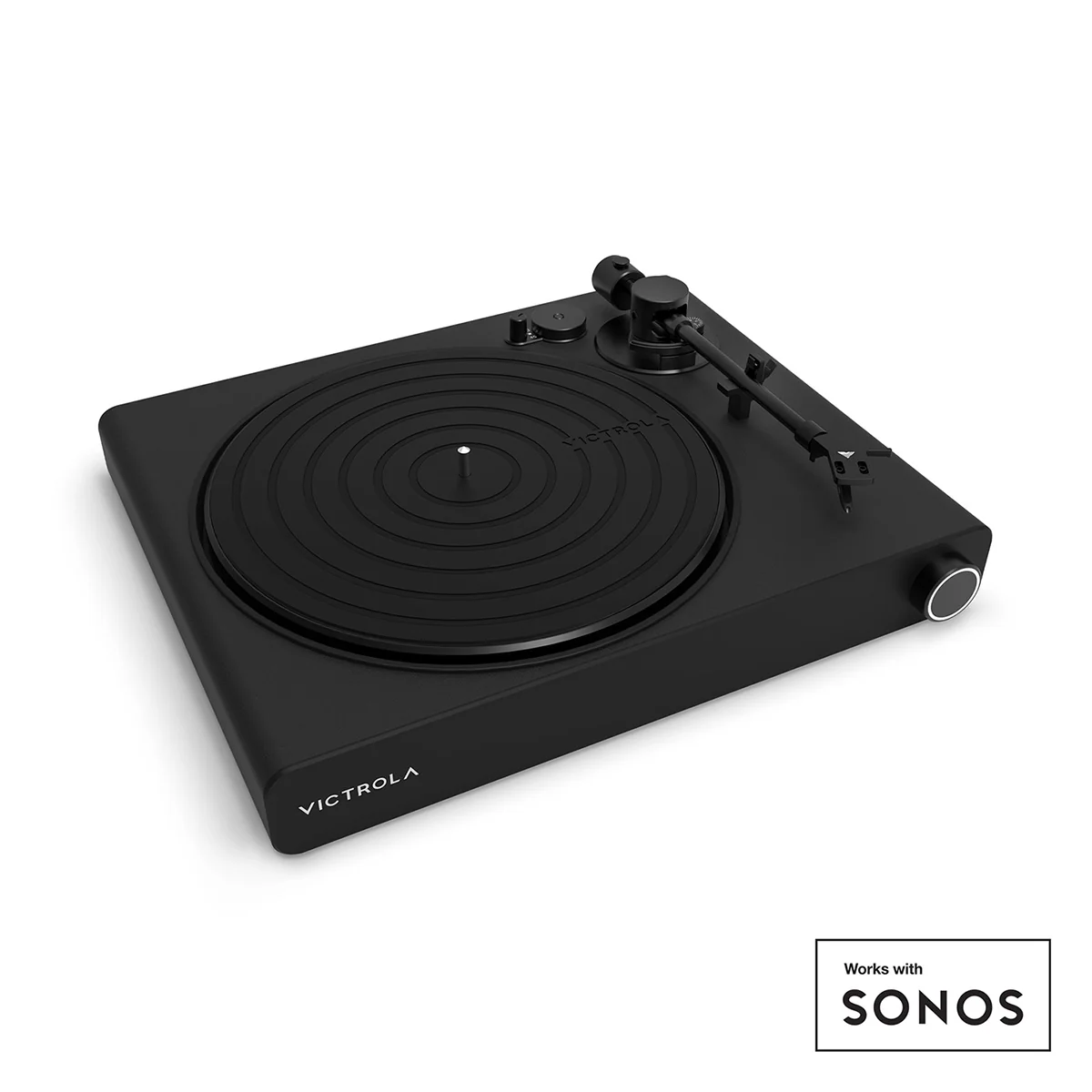 Victrola Stream Onyx Wi-Fi Streaming Turntable - Black - Image 3