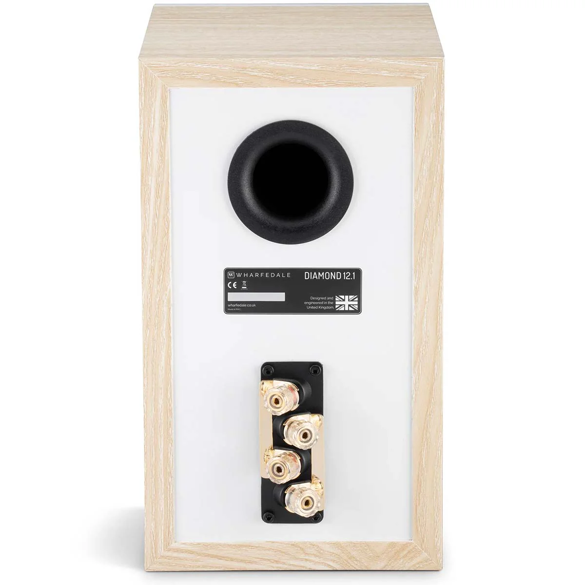 Wharfedale Diamond 12.1 Bookshelf Speakers - Pair - Image 6