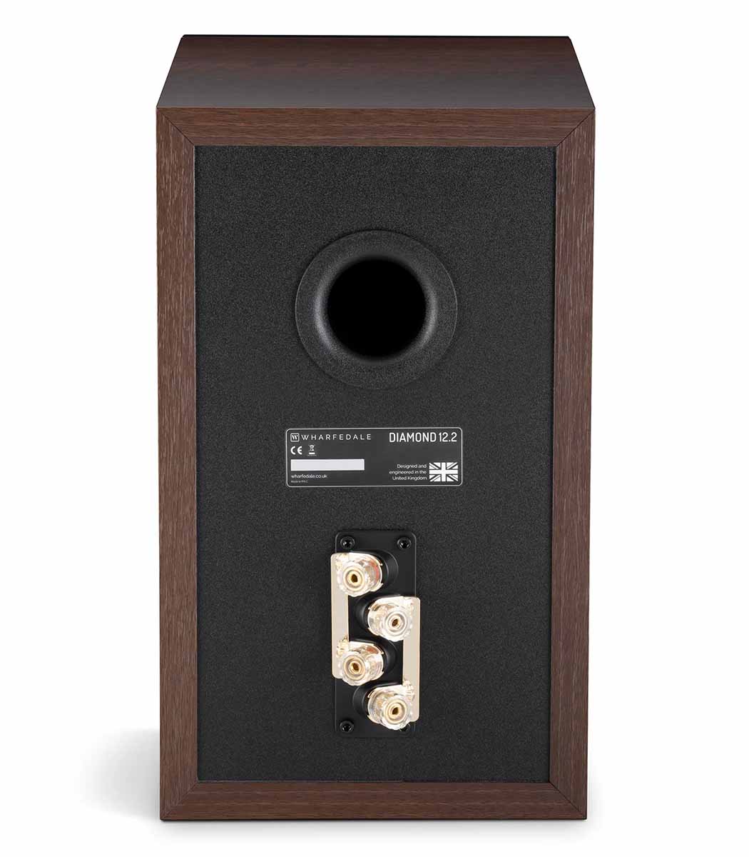 Wharfedale Diamond 12.2 Bookshelf Speakers - Pair - Image 2
